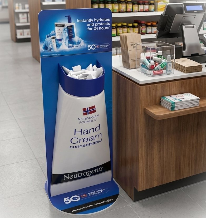 Pharmacy — Shaped Display · Neutrogena