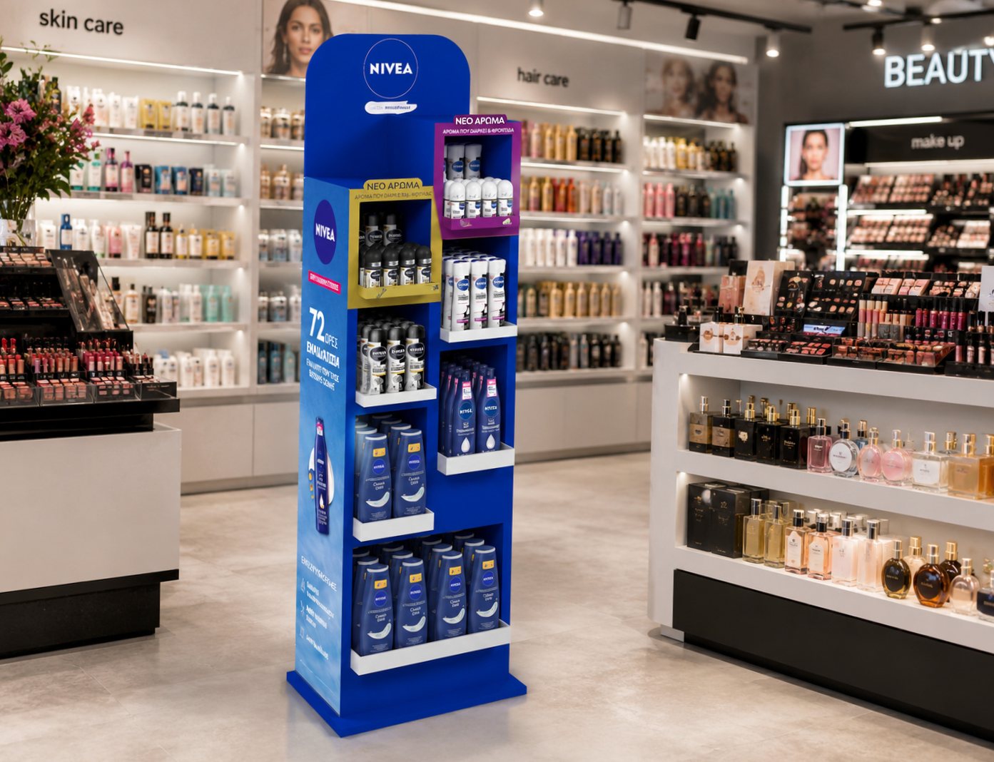 Retail & Beauty — Floor Stand · NIVEA
